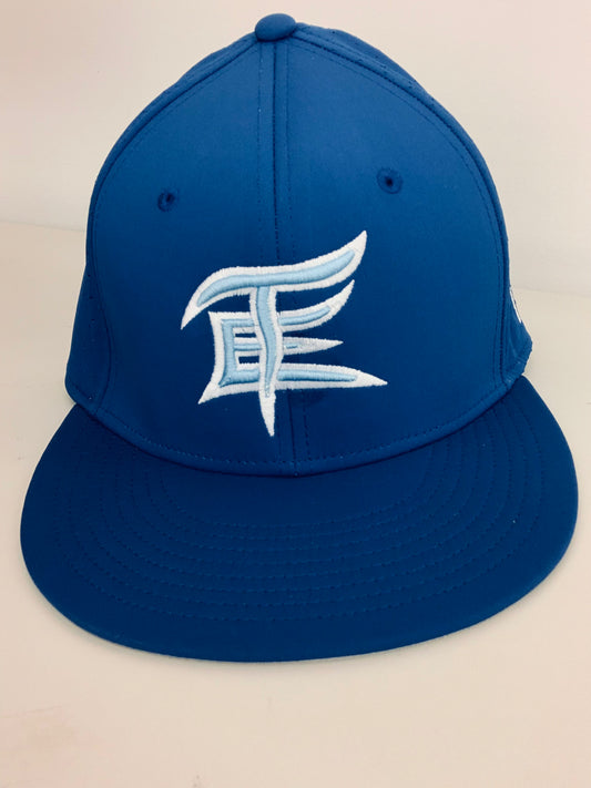 SALE: TE Blue Hat w/ Light-Blue/White Logo