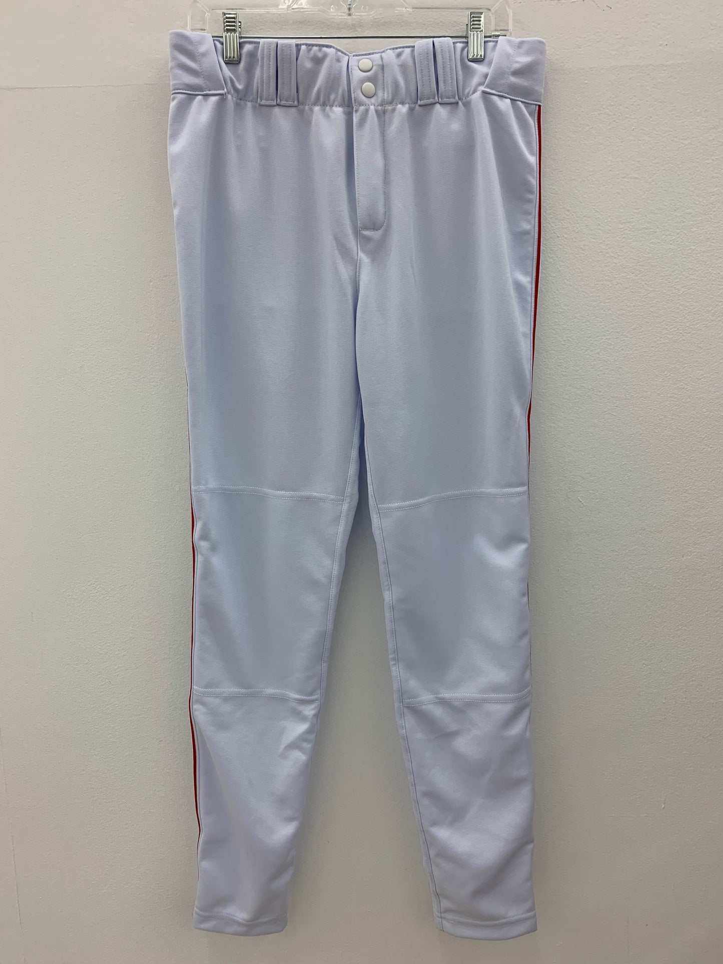 SALE: Men's White with Red Stripe Pant