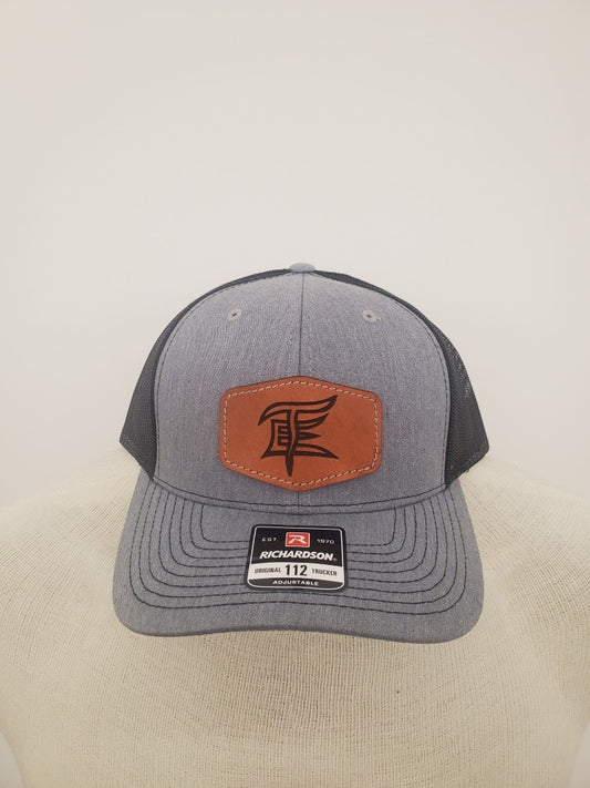 R112 Leather Patch Hat 2